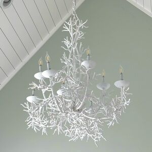 Elegant White Chandelier Serena & Lily